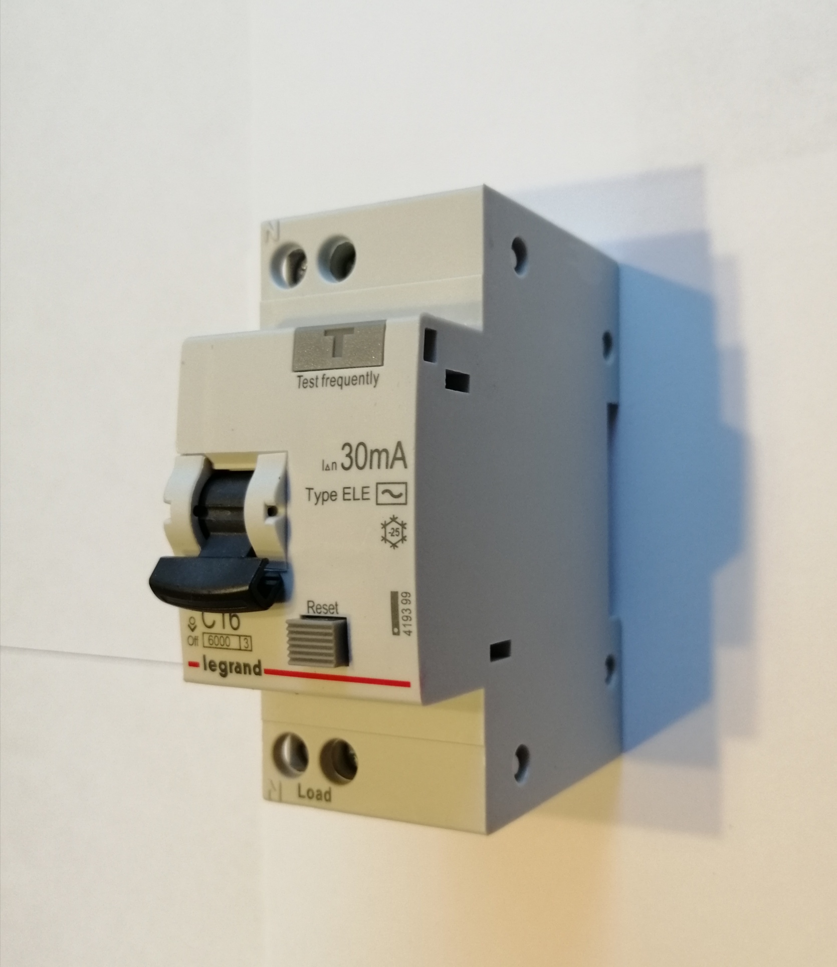 Дифавтомат Legrand RX 25A 30mA 6kA 2M