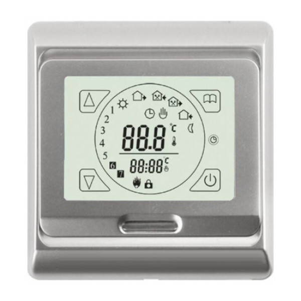 Терморегулятор E 91.716 цвет серебро - фото