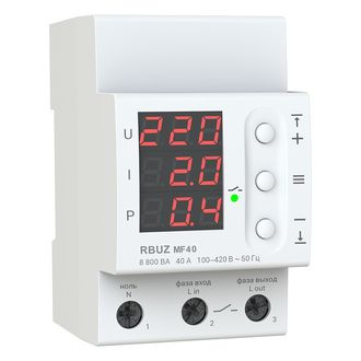 Реле RBUZ MF40 многофункциональное Реле RBUZ MF40 многофункциональное