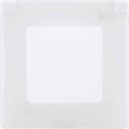 Inspiria - рамка 1 пост IP44, не совместима с коробками накладного монтажа (белый)