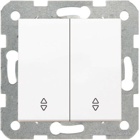 VIKO Karre выключатель 2-клавишный проходной, механизм - фото