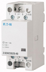 КОНТАКТОР Z-SCH230/40-22, 2NO+2NC, 40A/(27A ПО AC-3), 230VAC, 3M, Eaton - фото