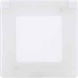 Inspiria - рамка 1 пост IP44, не совместима с коробками накладного монтажа (белый) - фото