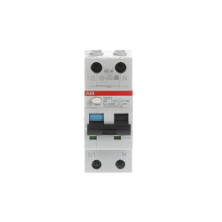 ABB DS201 C16 AC30, 1P+N, C 16A, 30mA, Icu=10kA, 2M - фото