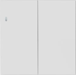 Donel R98 матовый белый клавиша 2-я с подсветкой, серия DA - фото