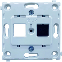 Donel R98  механизм телефонной розетки RJ11 (одиночная) cat.3/ClassE-4, серия DA - фото