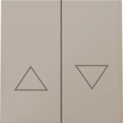 Donel R98 матовый кашемир клавиша 2-я со стрелками для жалюзи, серия DA - фото