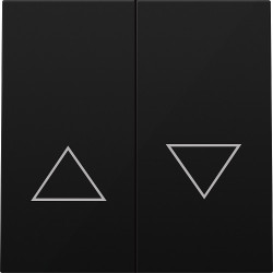 Donel R98 матовый карбон клавиша 2-я со стрелками для жалюзи, серия DA - фото