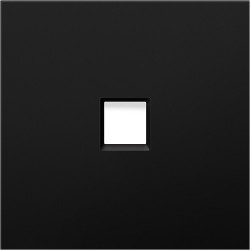 Donel R98 матовый карбон Накладка для розетки RJ45, 1-я, серия DA - фото