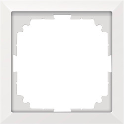 Donel R98 белый рамка промежуточная для монтажа устройств 55х55, серия DA - фото