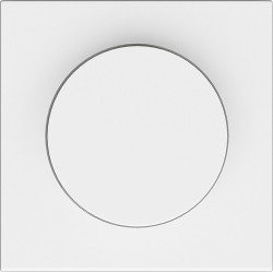 Donel R98 матовый белый накладка для светорегулятора поворотного, серия DA - фото