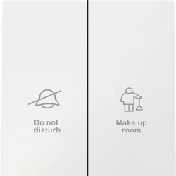 Donel R98 белый клавиша 2-я со стрелками для жалюзи, серия DA - фото