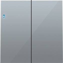 Donel R98 алюминий клавиша 2-я с подсветкой, серия DA - фото