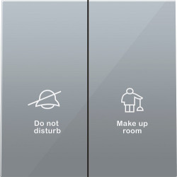 Donel R98 алюминий клавиша 2-я с символами DND/MUR, серия DA - фото