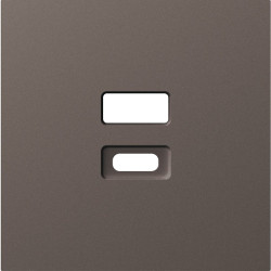 Donel A07 мокко накладка для розеток USB, серия DB - фото