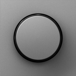 Donel A07 сталь накладка для светорегулятора поворотного, серия DB - фото