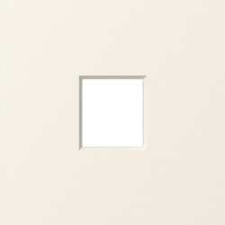 Donel A07 матовый кремовый накладка 1-я для розеток RJ45,TV,SAT , серия DB - фото