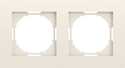 Donel A07 матовый кремовый рамка 2-я, серия DB - фото