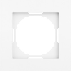 Donel A07 глянцевый белый рамка 1-я, серия DB - фото