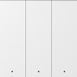 Donel A07 матовый белый клавиша 3-я с подсветкой, серия DB - фото