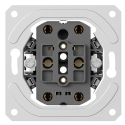 Donel механизм розетки двойной без заземления 16А 250 В~ на винтах, серия DB - фото