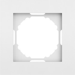 Donel A07 матовый белый рамка 1-я, серия DB - фото