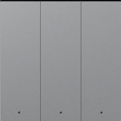 Donel A07 матовый серый клавиша 3-я с подсветкой, серия DB - фото