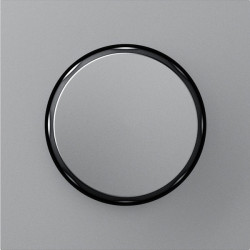 Donel A07 матовый серый накладка для светорегулятора поворотного, серия DB - фото