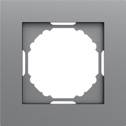 Donel A07 матовый серый рамка 1-я, серия DB - фото