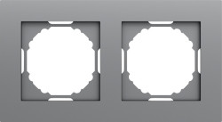 Donel A07 матовый серый рамка 2-я, серия DB - фото