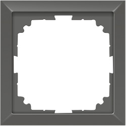 Donel R98 матовый шоколад рамка промежуточная для монтажа устройств 55х55, серия DA - фото