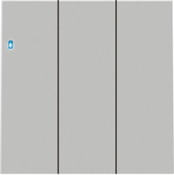 Donel R98 матовый серый клавиша 3-я с подсветкой, серия DA - фото