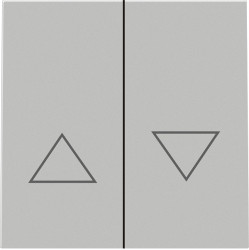 Donel R98 матовый серый клавиша 2-я со стрелками для жалюзи, серия DA - фото