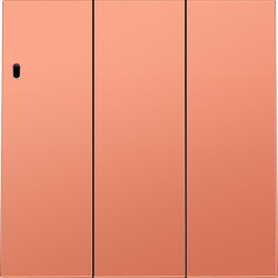 Donel R98 матовый коралл клавиша 3-я с подсветкой, серия DA - фото