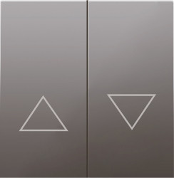 Donel R98 Сталь клавиша 2-я со стрелками для жалюзи, серия DA - фото