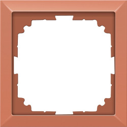 Donel R98 матовый коралл рамка промежуточная для монтажа устройств 55х55, серия DA - фото