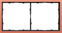 Donel R98 матовый коралл рамка 2-я, серия DA - фото