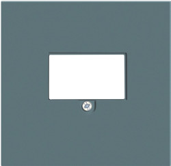 Donel R98 матовый изумруд накладка стандарта TAE для розеток USB, HDMI, Аудио, серия DA - фото