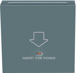 Donel R98 матовый изумруд накладка для карточного выключателя, серия DA - фото