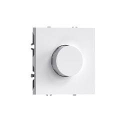 Donel S08 глянцевый белый накладка для светорегулятора поворотного, серия DB - фото