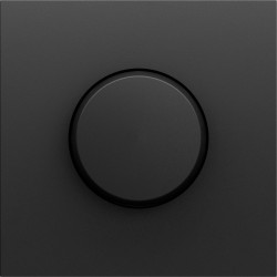 Donel S08 черный графит накладка для светорегулятора поворотного, серия DB - фото