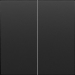 Donel S08 черный графит клавиша для перекрёстного переключателя 2-я, серия DB - фото