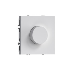 Donel S08 матовый белый накладка для светорегулятора поворотного, серия DB - фото