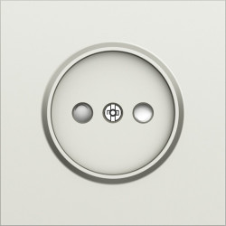 Donel S08 шампань накладка для розетки без заземления, со шторками 16A 250 В~,серия DB - фото