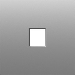 Donel S08 серый графит накладка 1-я для розеток RJ45,TV,SAT , серия DB - фото