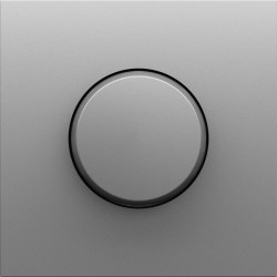 Donel S08 серый графит накладка для светорегулятора поворотного, серия DB - фото