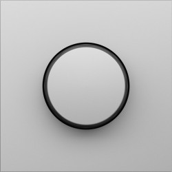 Donel S08 сталь накладка для светорегулятора поворотного, серия DB - фото