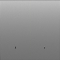 Donel S08 серый графит клавиша 2-я с подсветкой, серия DB - фото