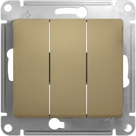 Выключатель Schneider Electric Glossa GSL000431 (титан)